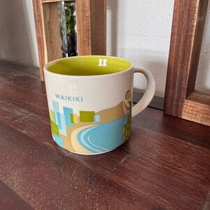 Starbucks You Are Here Waikiki Themed Ceramic Mug
